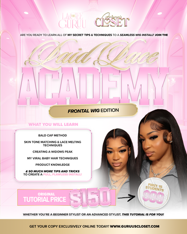 𝐋𝐚𝐢𝐝 𝐋𝐚𝐜𝐞 𝐀𝐜𝐚𝐝𝐞𝐦𝐲: Frontal Wig Edition